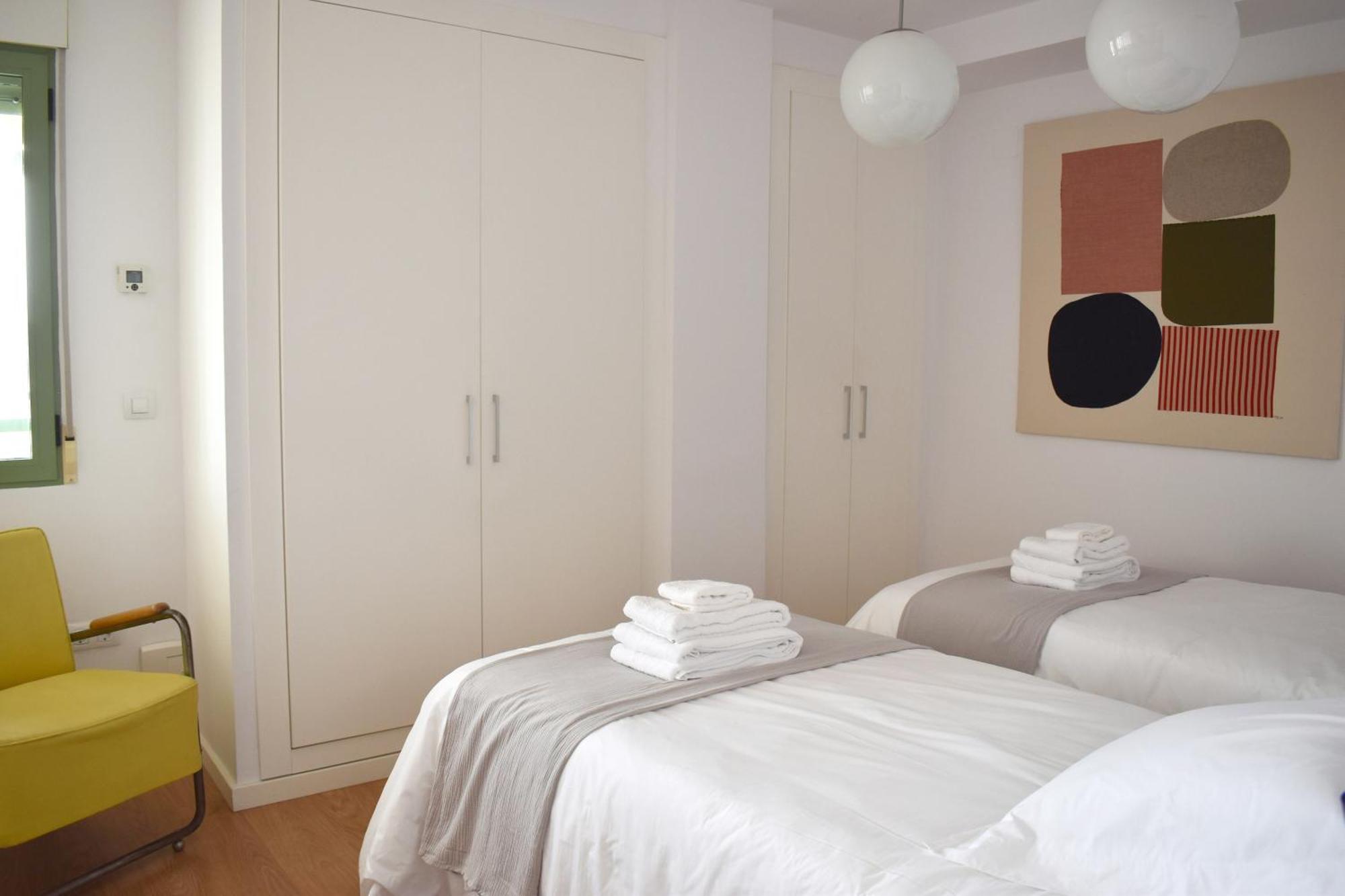 Stylish Well-Connected Beachfront Flat Valencia Eksteriør billede