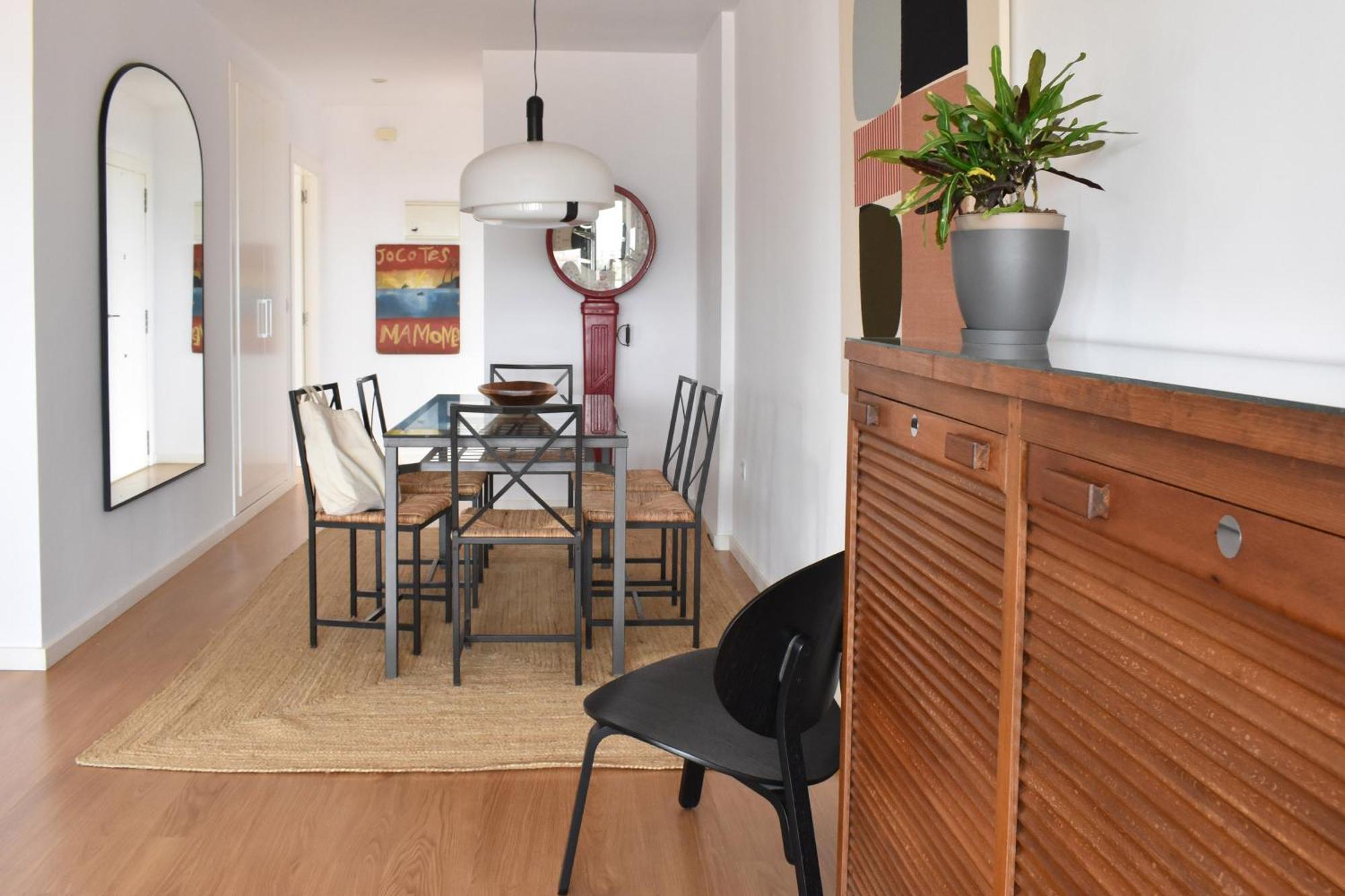 Stylish Well-Connected Beachfront Flat Valencia Eksteriør billede